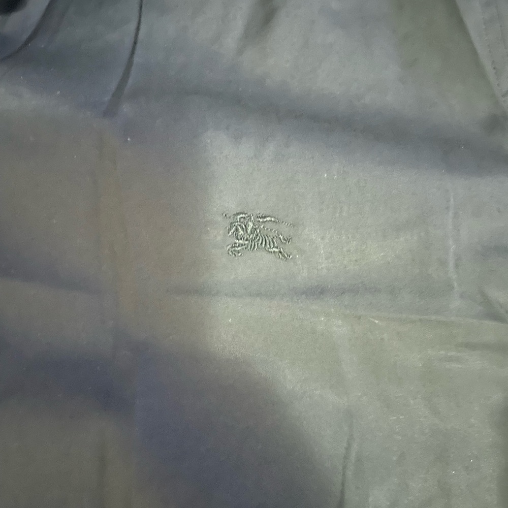 Burberry Men's Black Cotton Shirt Sz L - Picture 9 of 9
